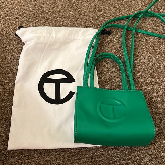 Telfar Mini Green Bag - Picture 2 of 9